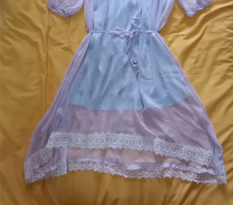 付运费送衣服s码甜美一字肩露肩雪纺连衣裙吊...