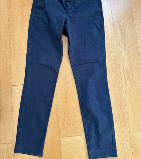 H##amp；amp；M藏青色修身长裤，1...