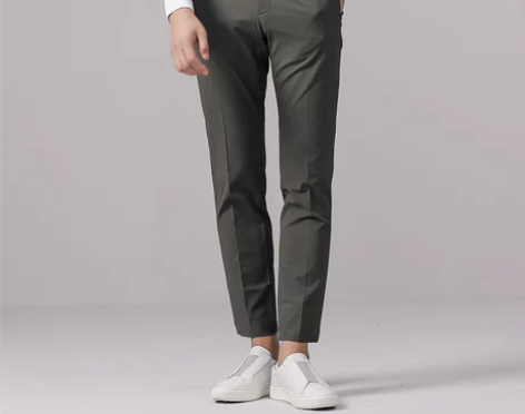 ZIOZIA春季男士韩版时尚弹力修身休闲裤...