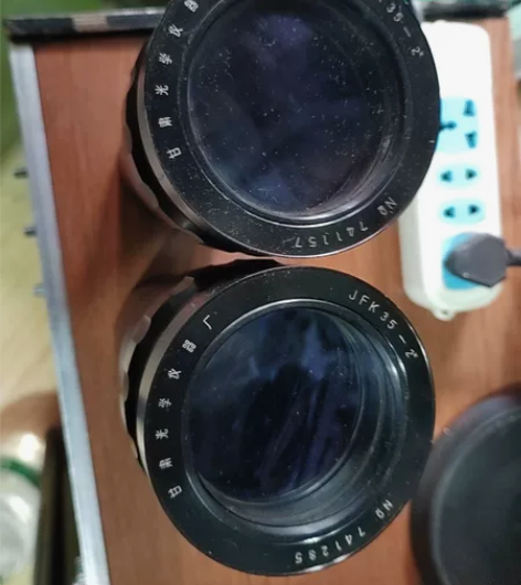 电影机镜头一对，干净无划痕，，，，， 感兴...