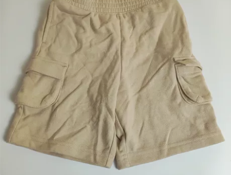 Gap男女幼童工装风法式圈织软卫裤 秋冬季...