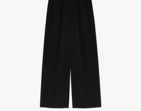 CIVICERA法式高腰显瘦宽松休闲裤女秋...