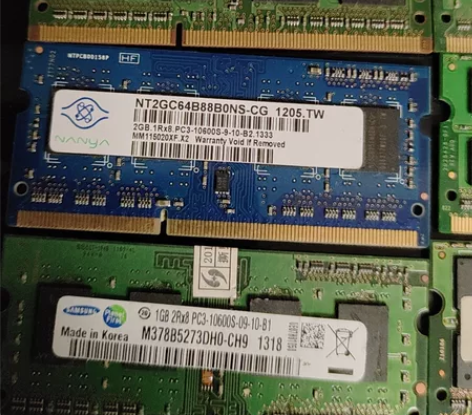 ddr3代2GB笔记本内存，都是好使的，每...