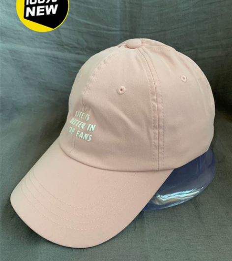 Capfans立体胶印刺绣运动休闲跑步健身...