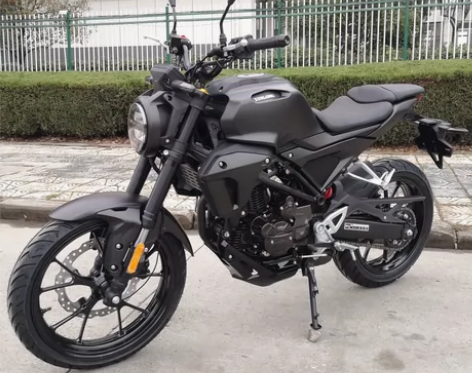 迅龙V8摩托车神驹312复古街车cb150...