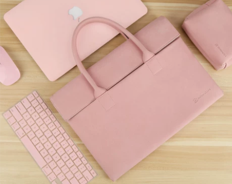 mac笔记本电脑包女手提适用苹果macbo...