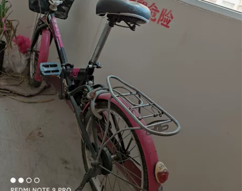 闲置折叠自行车 自提明显使用痕迹￥1808...