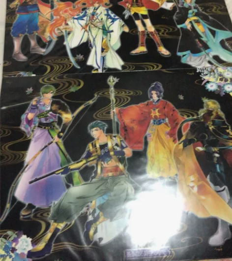 遥远时空中3 迷你透明海报一套两张 全新未...