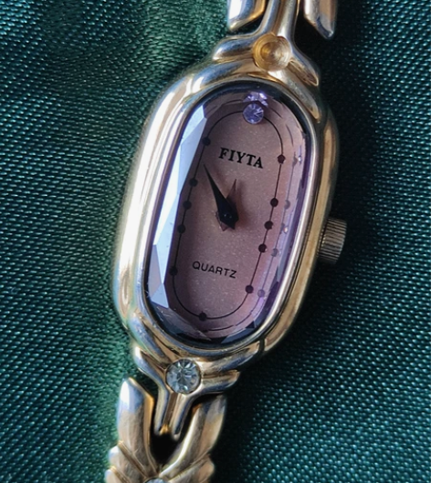 FlYTA飞亚达女表,金色,90年代的,走...