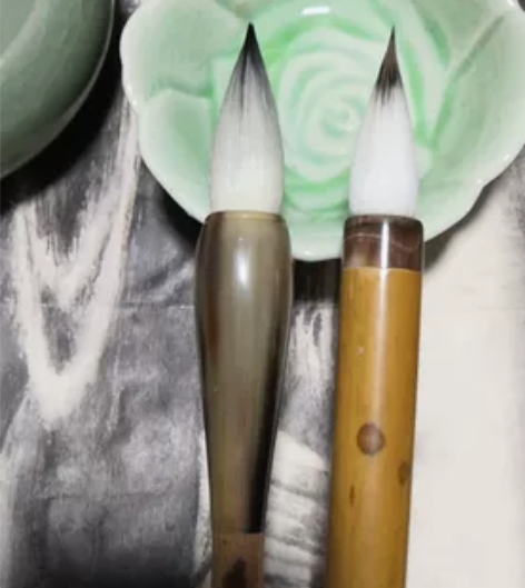 纯紫羊蒜头笔，口径1.5左右，出锋4.5和...