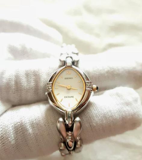 超美seiko精工exceline贝母盘间...