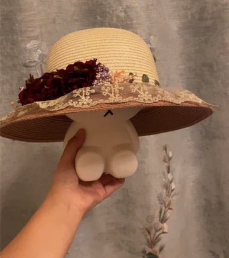 实体店买的,田园风,配夏日小裙子特别美。 ...