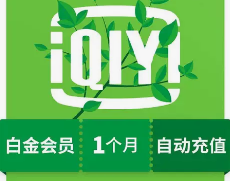 爱奇艺白金会员vip一个月卡银河奇异果电视...