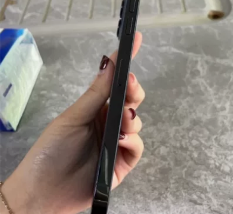 苹果 12pro Max 256 蓝色 纯...