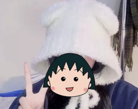 全新可爱小熊帽子冬季女针织毛线加厚保暖护耳...