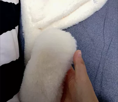 捏一捏会动的耳朵可爱毛绒帽子女网红玉桂狗保...