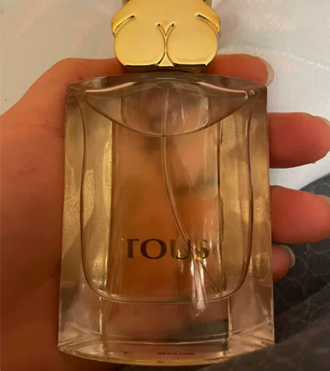 TOUS小熊香水 朋友11月送的礼物就试喷...