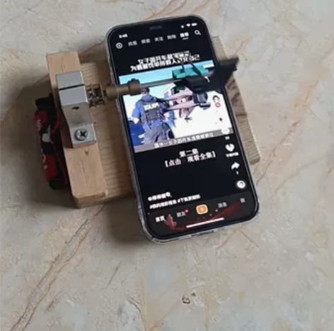 电动划屏机，刷屏机，适合不同尺寸手机，实物...