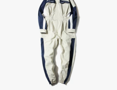 【年货价】Guuka潮牌撞色工装连体裤男 ...