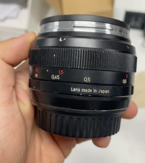 佳能50 1.4蔡司镜头 无镜头带 带Uv...