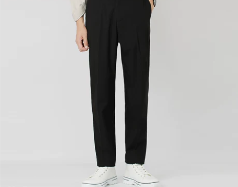 裤子男直筒宽松韩版潮流垂感修身百搭休闲裤西...