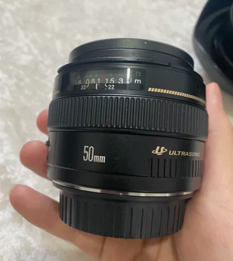 佳能50 1.4mm单发人像镜头 功能正常...