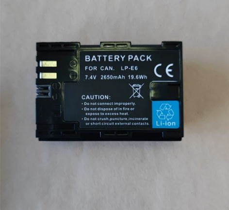 适用 Canon/佳能LP-E6N单反相机...