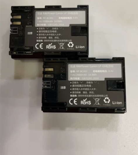 E6电池。适用于佳能相机 EOS  R  ...