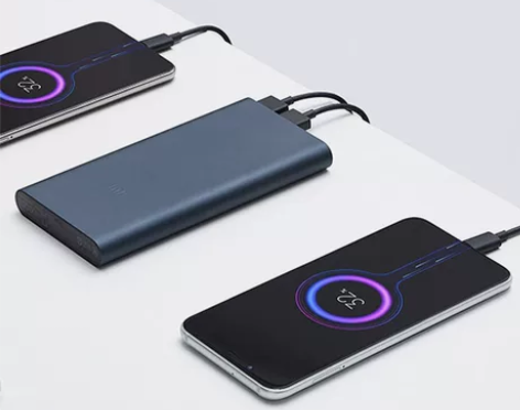 小米充电宝移动电源3快充超薄10000毫安...