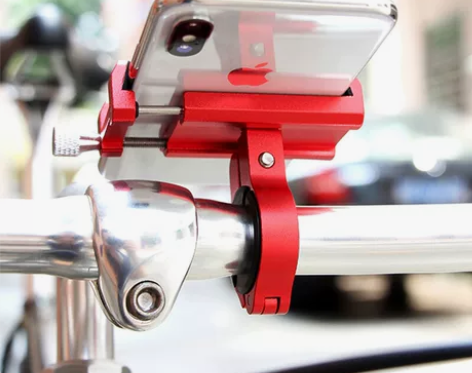 铝合金手机架自行车支架手机导航支架电动车手...