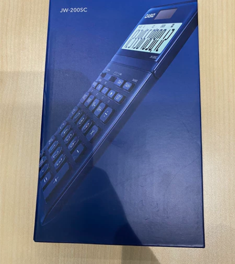 卡西欧计算器jw-200sc 全新无拆封