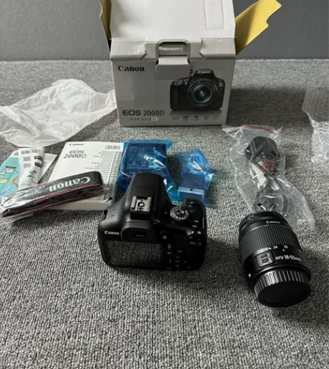 佳能(Canon)EOS 2000D 单反...