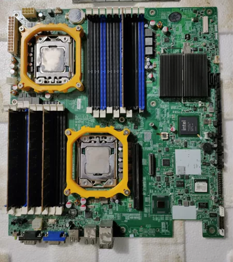 戴尔C2100服务器主板X58 服务器拆机...