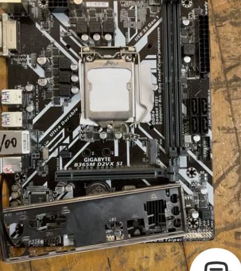 技嘉b365主板，拆机成色如图需要的联系 ...