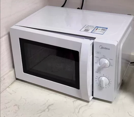 美的微波炉家用机械式转盘式平板式智能微蒸烤...