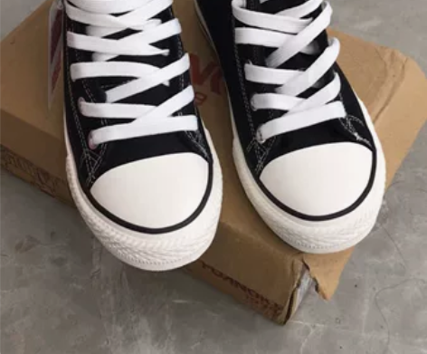 低价捡漏  全新加绒高帮帆布鞋  买来一直...