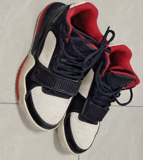 李宁海军蓝 女运动鞋38码 八成新