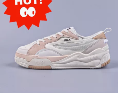 #Fila/斐乐 斐乐低帮厚底增高百搭休闲...