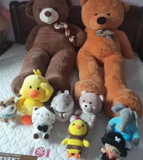 特大号泰迪抱抱熊布娃娃大熊毛绒玩具可爱玩偶...