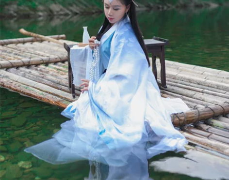 织云汉服 云水谣 日常齐腰襦裙 魏晋 润玉...