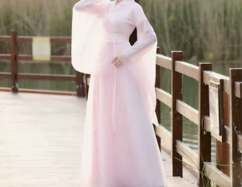 汉服春秋整套女广袖流仙裙超仙气古风飘逸中国...