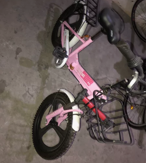 凤凰儿童自行车女孩学生车折叠减震单车6-8...