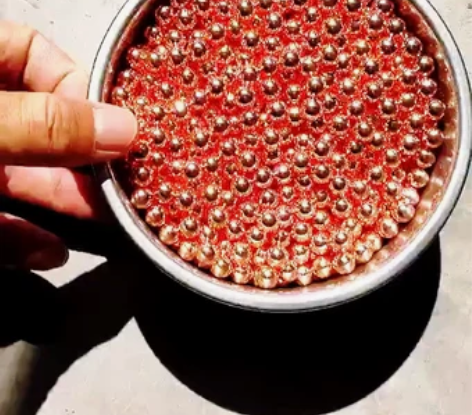 国标镀铜弹弓钢珠2.9公斤全新弹道清晰电镀...