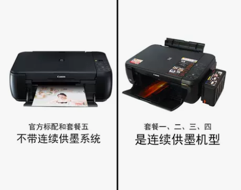 佳能MP288喷墨一体机家用学生相片连供加...