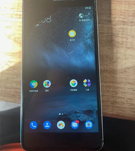 诺基亚6工作机，屏幕如图不耽误使用，抢i矛...