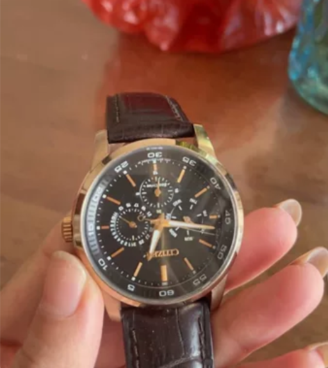 日本西铁城BU2013-08E石英大表盘男...