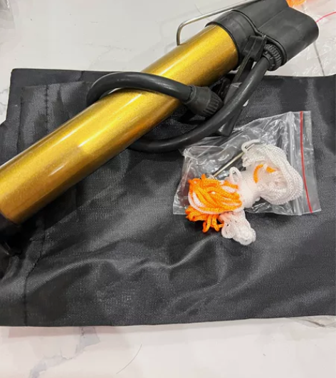 全新篮球打气筒，之前买篮球附送的，三件套（...