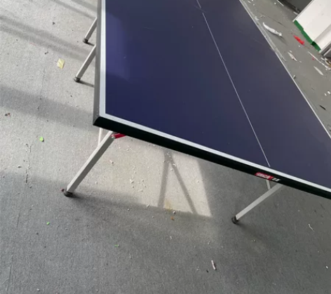 乒乓球桌转给有需要的人自提9.8成新 感兴...