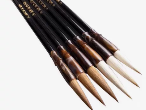 实体店不干了,出一批毛笔6支甩卖清货 不分...