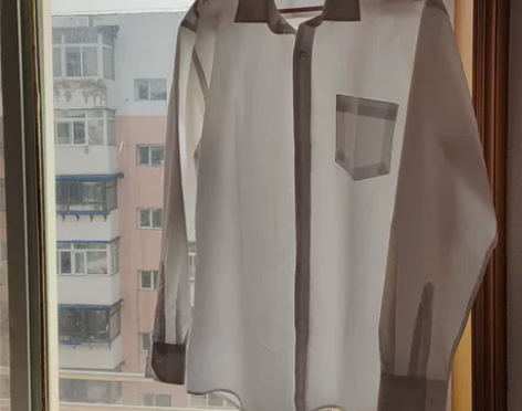 男士白色衬衫，就穿过一次。175码，市府广...